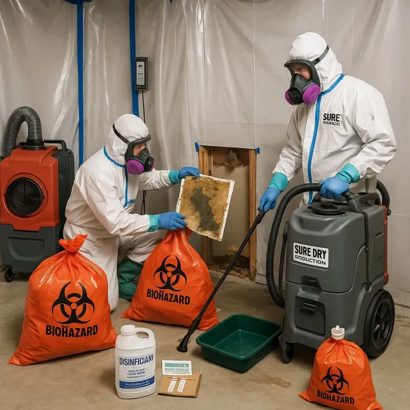Contaminated Water Handling Protocols process in Elyria, OH