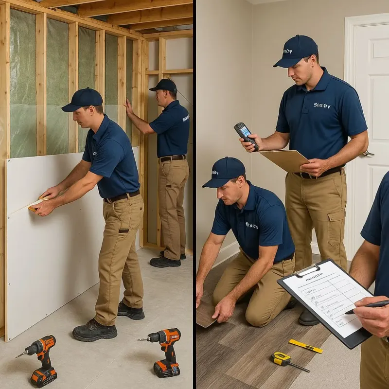 Repairs and Reconstruction process in Elyria, OH